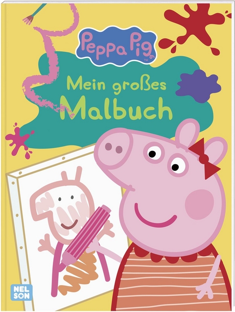 Peppa Wutz Ausmalbilder: Mein gro&szlig;es Malbuch