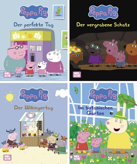 Nelson Mini-B&uuml;cher: Peppa Pig 21-24 (Einzel/WWS)