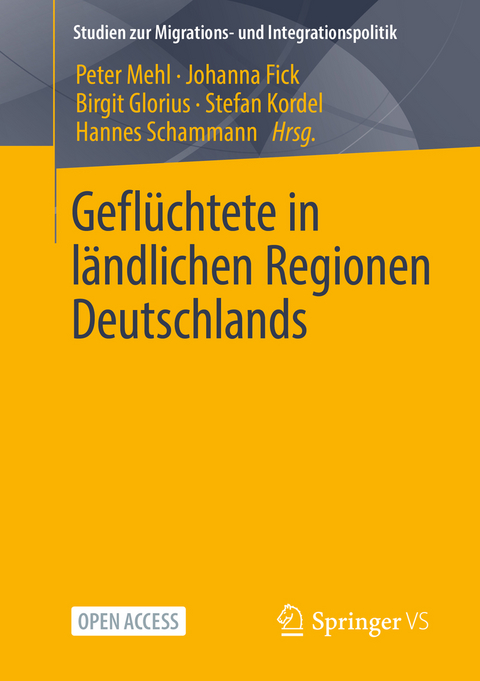 Gefl&uuml;chtete in l&auml;ndlichen Regionen Deutschlands - 