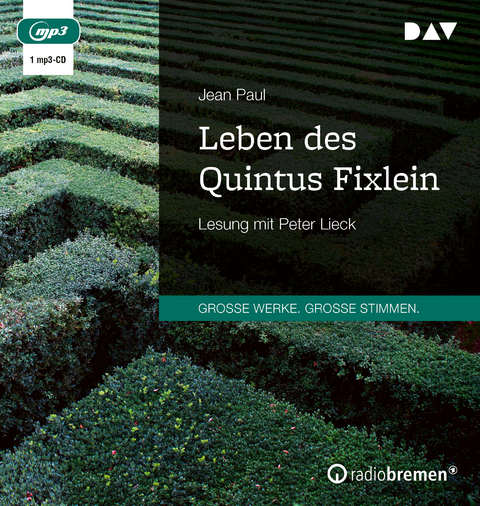 Leben des Quintus Fixlein - Jean Paul