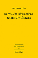 Durchsicht informationstechnischer Systeme - Christian R&uuml;hs