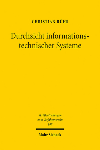 Durchsicht informationstechnischer Systeme