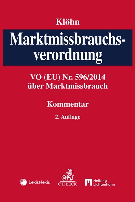 Marktmissbrauchsverordnung. MAR - 