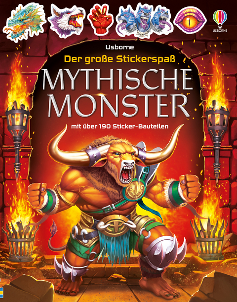 Der gro&szlig;e Stickerspa&szlig;: Mythische Monster - Simon Tudhope