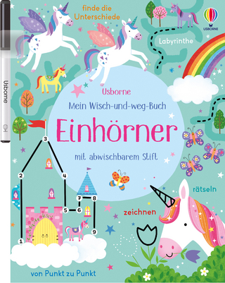 Mein Wisch-und-weg-Buch: Einhörner