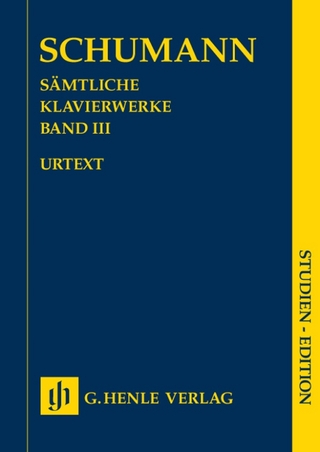 Robert Schumann - Sämtliche Klavierwerke, Band III