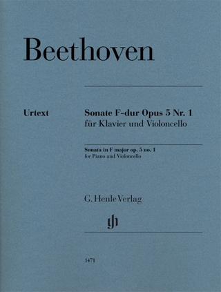 Ludwig van Beethoven - Violoncellosonate F-dur op. 5 Nr. 1