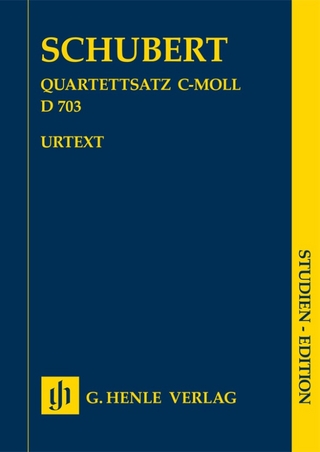 Franz Schubert - Streichquartettsatz c-moll D 703