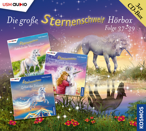 Die gro&szlig;e Sternenschweif H&ouml;rbox Folgen 37-39 (3 Audio CDs) - Linda Chapman