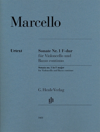 Benedetto Marcello - Sonate Nr. 1 F-dur für Violoncello und Basso continuo