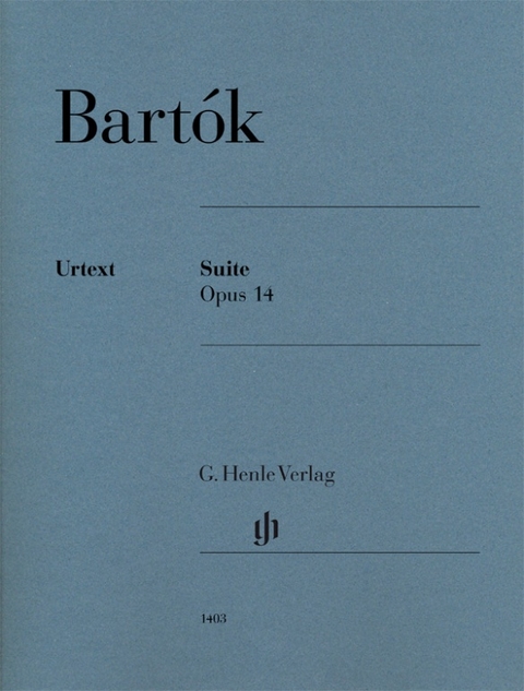 B&eacute;la Bart&oacute;k - Suite op. 14 - 