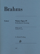 Johannes Brahms - Walzer op. 39 – Erleichterte Fassung - Brahms, Johannes
