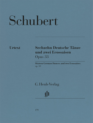Franz Schubert - 16 Deutsche Tänze und 2 Ecossaisen op. 33 D 783