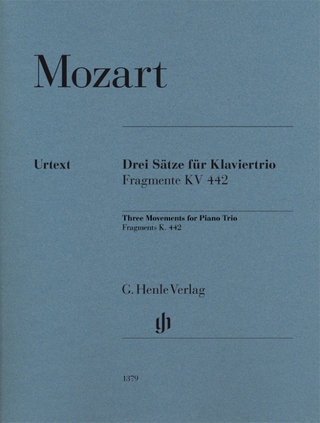 Wolfgang Amadeus Mozart - Drei Sätze für Klaviertrio, Fragmente KV 442