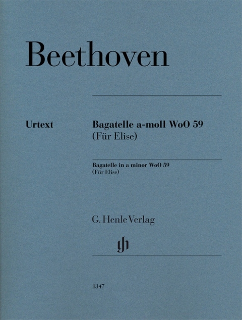 Ludwig van Beethoven - Bagatelle a-moll WoO 59 (Für Elise) - 