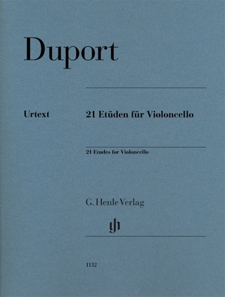 Jean-Louis Duport - 21 Etüden für Violoncello