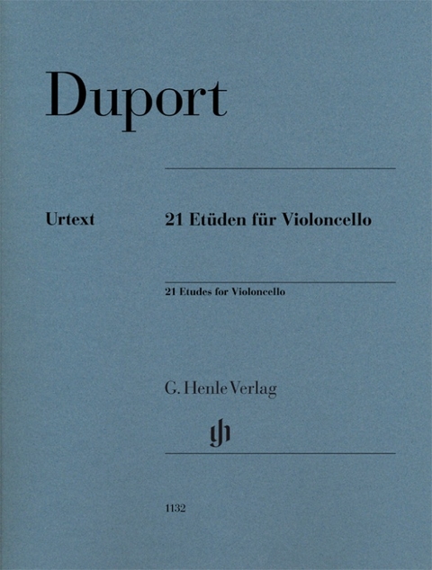 Jean-Louis Duport - 21 Et&uuml;den f&uuml;r Violoncello - 
