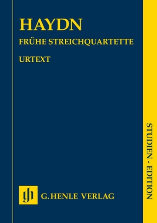 Joseph Haydn - Streichquartette Heft I (Frühe Streichquartette)