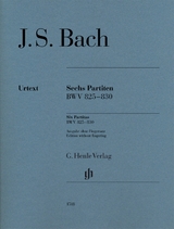 Johann Sebastian Bach - Sechs Partiten BWV 825-830 - Bach, Johann Sebastian
