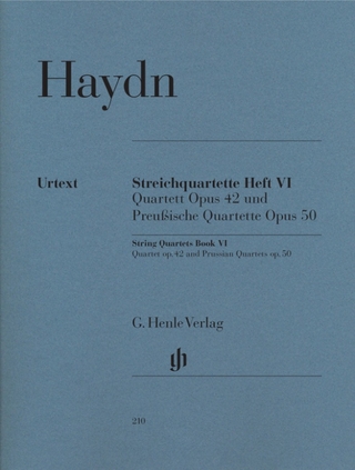 Joseph Haydn - Streichquartette Heft VI op. 42 und op. 50 (Preußische Quartette)