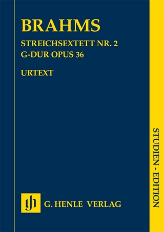 Johannes Brahms - Streichsextett Nr. 2 G-dur op. 36