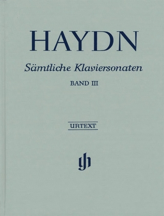 Joseph Haydn - Sämtliche Klaviersonaten Band III