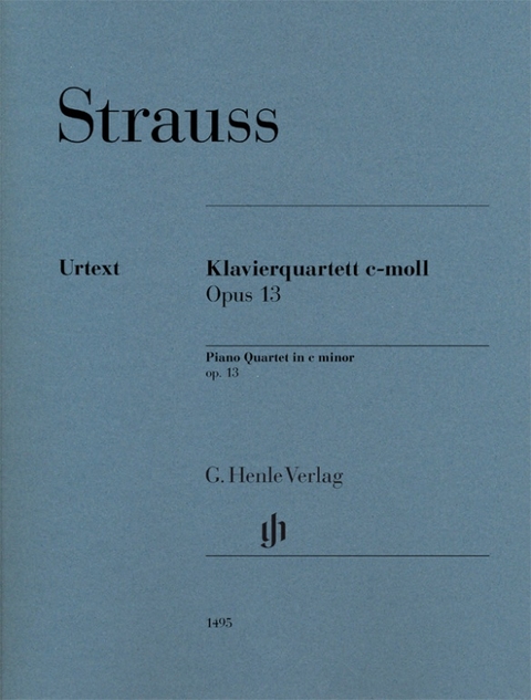 Richard Strauss - Klavierquartett c-moll op. 13 - 