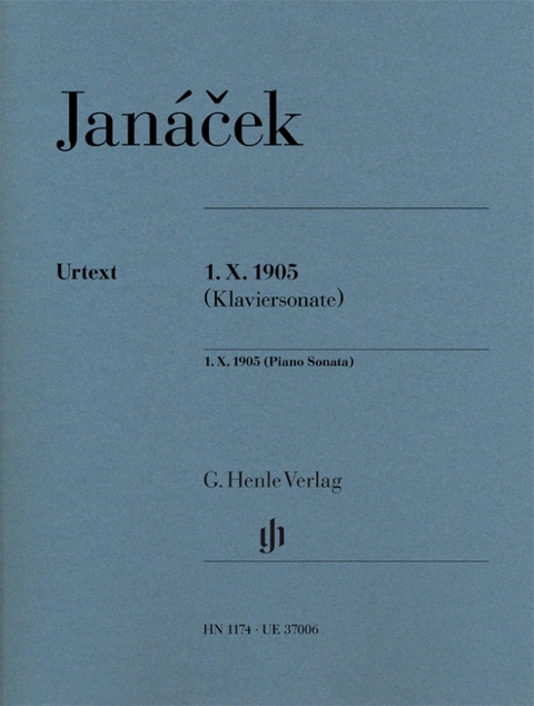Leos Jan&aacute;cek - 1. X. 1905 (Klaviersonate) - 