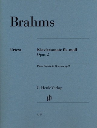 Johannes Brahms - Klaviersonate fis-moll op. 2