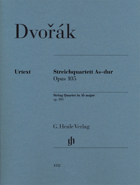 Anton&iacute;n Dvor&aacute;k - Streichquartett As-dur op. 105 - 