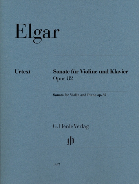 Edward Elgar - Violinsonate op. 82 - 