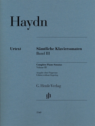 Joseph Haydn - Sämtliche Klaviersonaten Band III