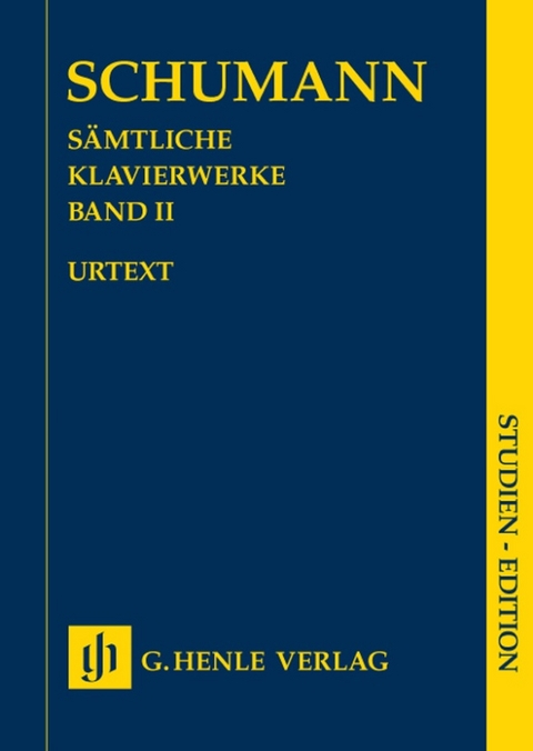 Robert Schumann - S&auml;mtliche Klavierwerke, Band II - 