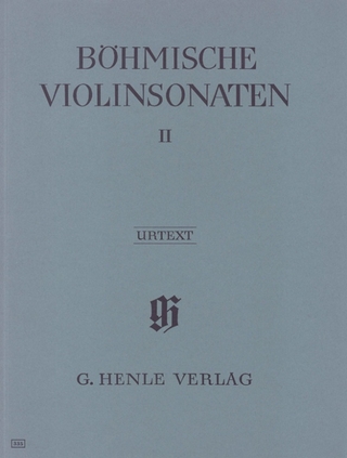 Violinmusik (Auswahlband) - Böhmische Violinsonaten, Band II
