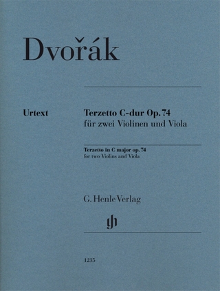 Antonín Dvorák - Terzetto C-dur op. 74 für zwei Violinen und Viola