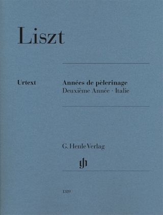 Franz Liszt - Années de pèlerinage, Deuxième Année – Italie