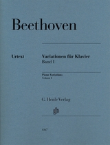 Ludwig van Beethoven - Variationen für Klavier, Band I - Beethoven, Ludwig van
