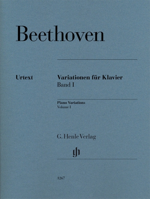 Ludwig van Beethoven - Variationen f&uuml;r Klavier, Band I - 