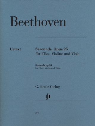 Ludwig van Beethoven - Serenade D-dur op. 25 für Flöte, Violine und Viola