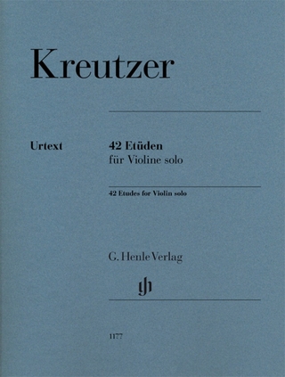 Rodolphe Kreutzer - 42 Etüden für Violine solo