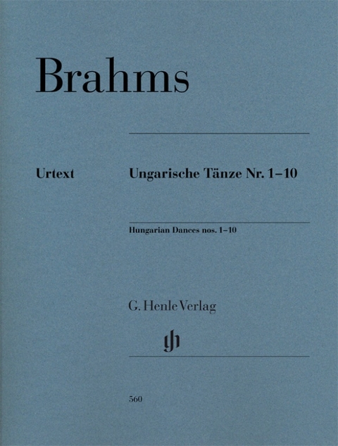 Johannes Brahms - Ungarische T&auml;nze Nr. 1-10 - 