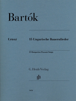 Béla Bartók - 15 Ungarische Bauernlieder