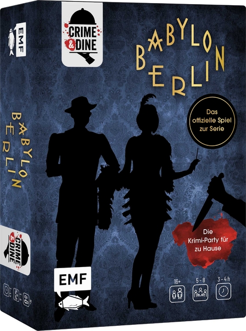 Crime & Dine - Das Krimi-Dinner-Set: Babylon Berlin - Das offizielle Spiel zur Serie! -  Paperdice Holding GmbH