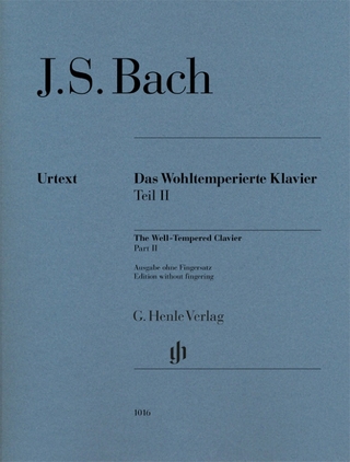 Johann Sebastian Bach - Das Wohltemperierte Klavier Teil II BWV 870-893