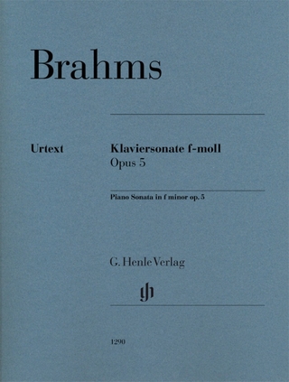 Johannes Brahms - Klaviersonate f-moll op. 5