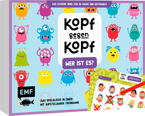 Der ultimative Spielblock: Kopf gegen Kopf &ndash; Wer ist es?