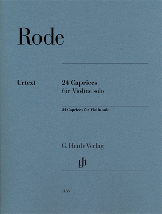 Pierre Rode - 24 Caprices für Violine solo