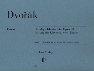Antonín Dvorák - Dumky · Klaviertrio op. 90, Fassung für Klavier zu vier Händen