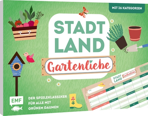 Stadt, Land, Gartenliebe - Der Spieleklassiker f&uuml;r alle mit gr&uuml;nem Daumen