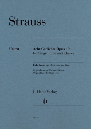Richard Strauss - Acht Gedichte op. 10